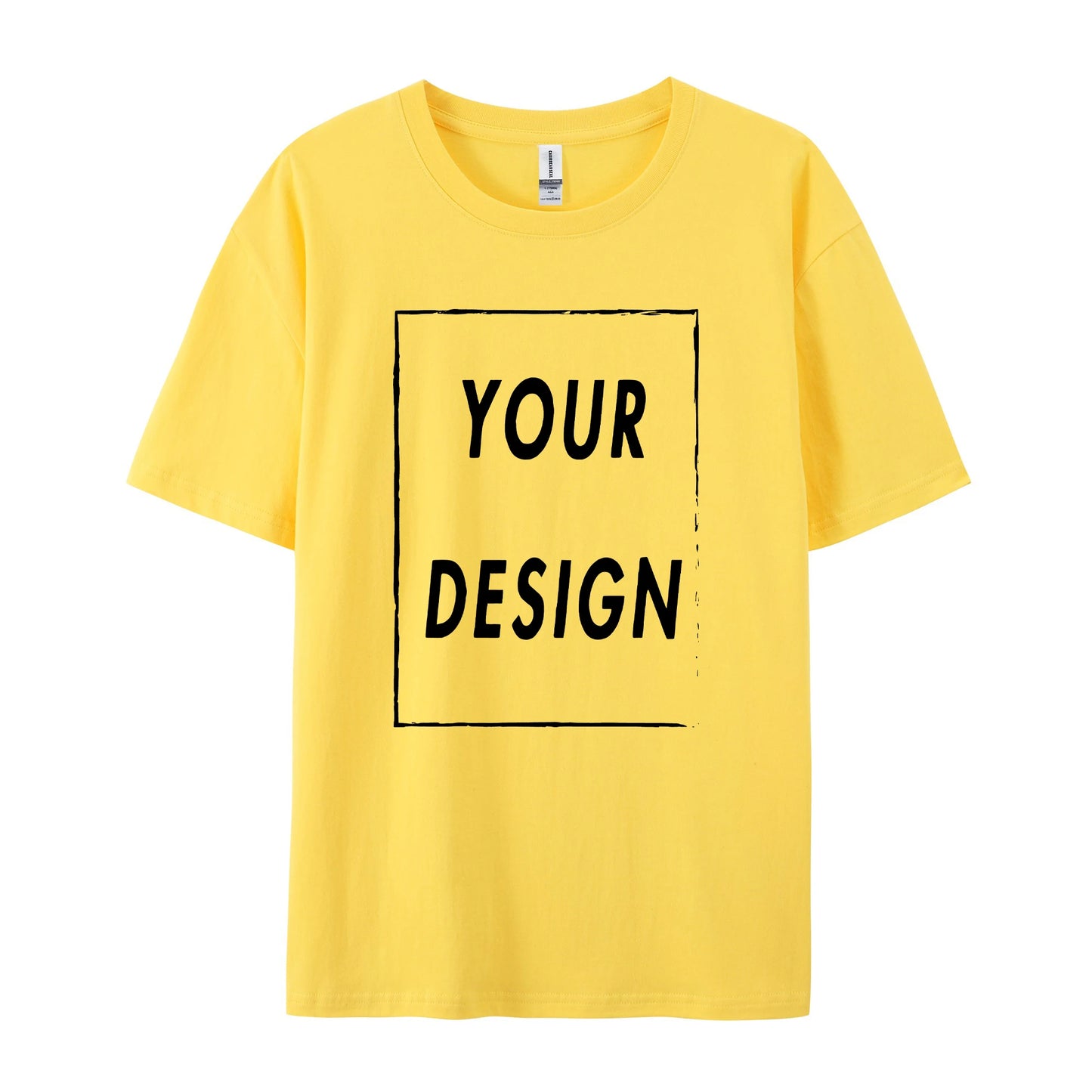 Custom Women Men Customised Printed 100% Cotton Short