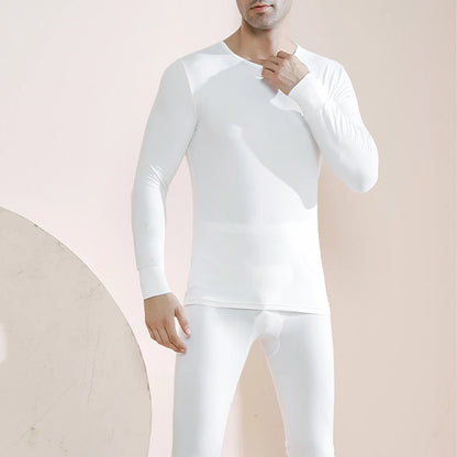 Long Johns Thermal Underwear Set for Men Fleece Lined Base
