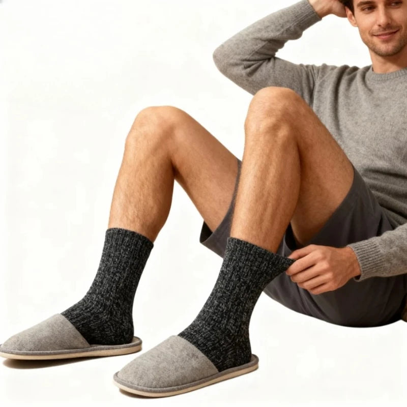 Men's warm socks, thickened winter socks, essential for outdoor
