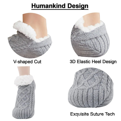 Thickened Thermal Women Mens Slipper Socks New Winter Warm