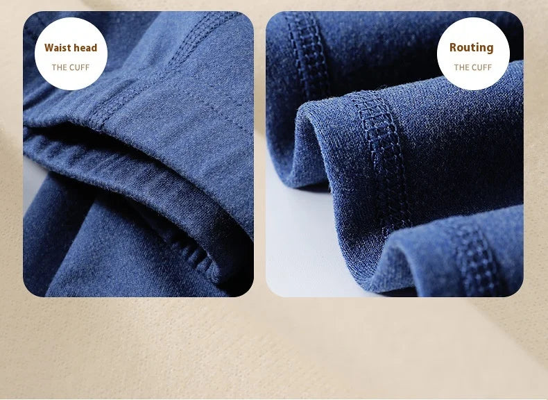 Men Double-Sided Non-marking Heating Thermal Underwear