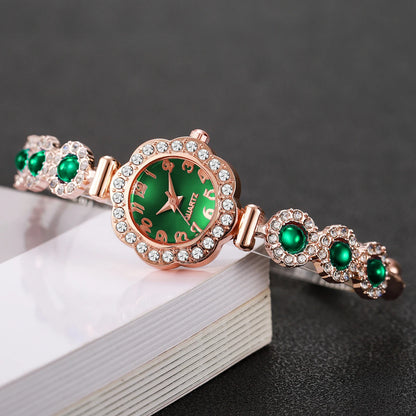 Elegant Rhinestone Bracelet Strap Women Watches Fashion