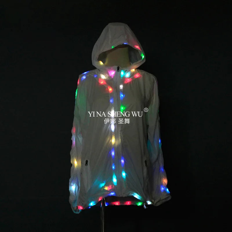 Led Lighs Waterproof Clothes Cool Night Running Props Led Light