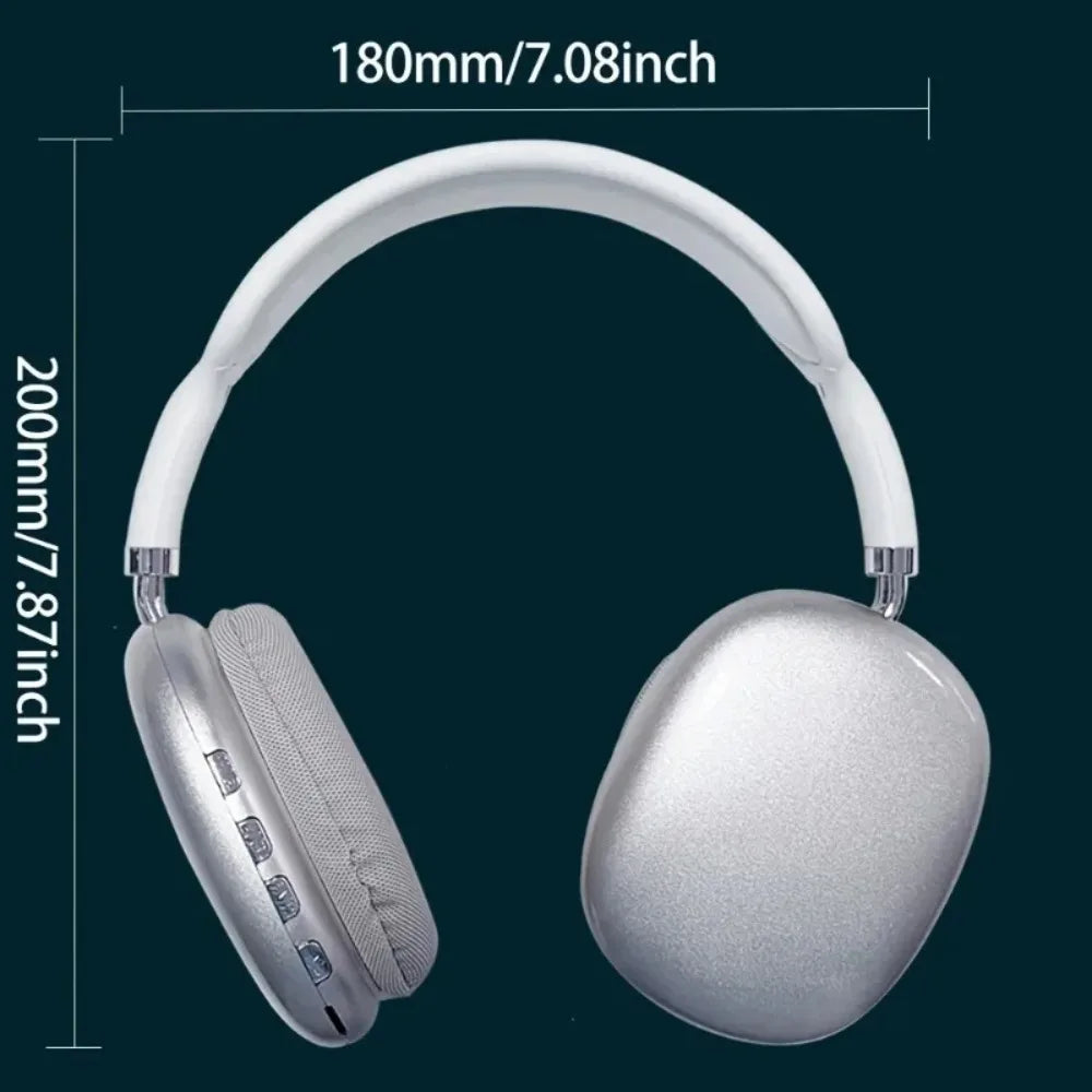New P9 Wireless Bluetooth Headphones Noise Cancelling Mic