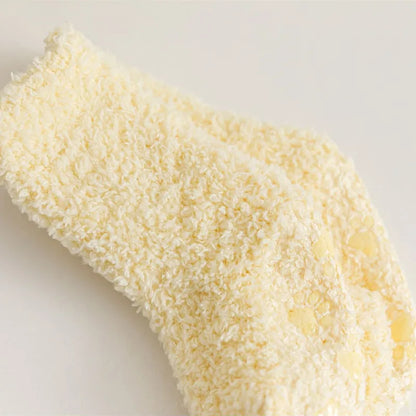 Winter Thick Newborn Socks Coral Fleece Warm Kids Leg Warmers