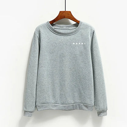 Get Off Work Happy Cat Prints Hoodies Women Winter Basics