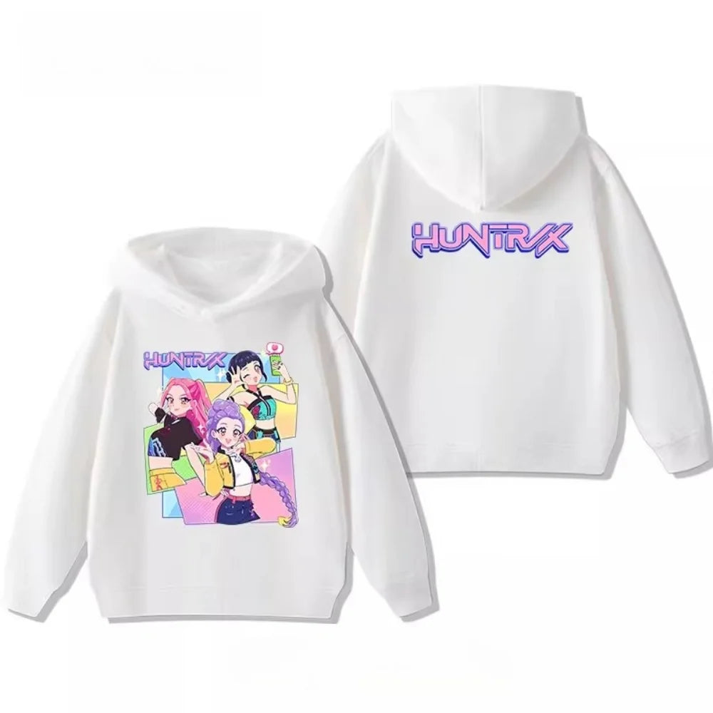 Korean Popular Kpop Demon Hunter Children's Sweatshirt Boys