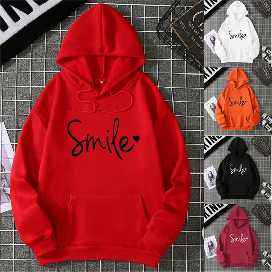 Winter New Women's Hoodie High Street Unisex style Double