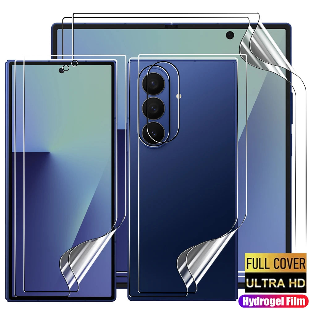 Flexible Hydrogel Film for Samsung Galaxy Z Fold 7 HD Clear