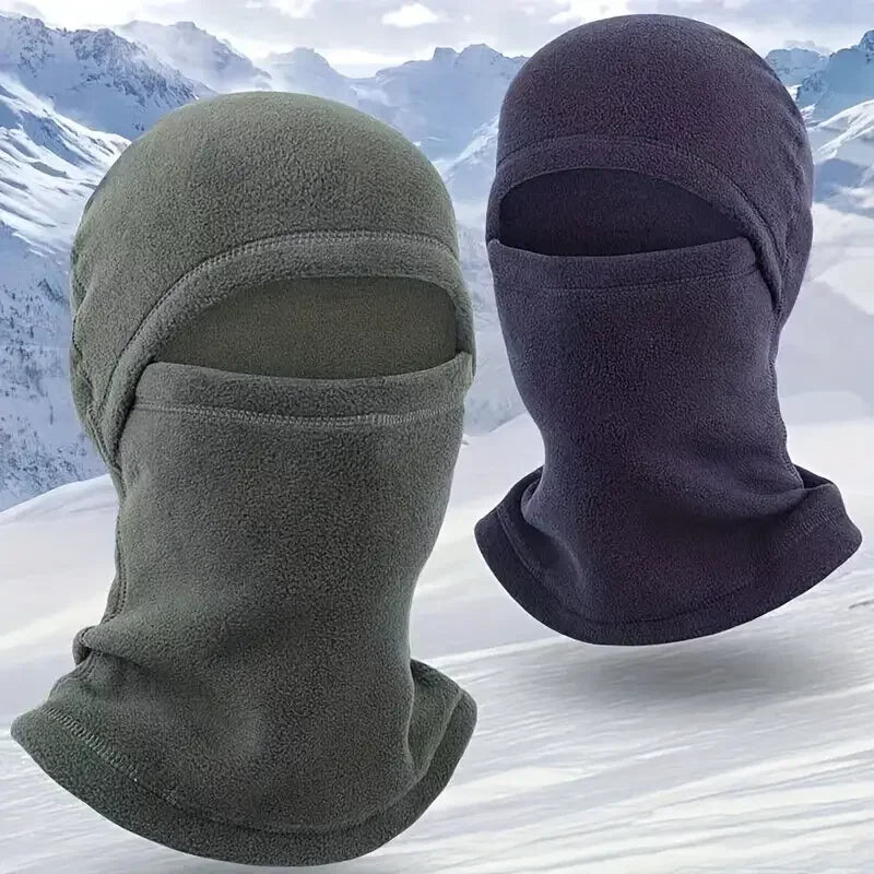 Winter Warm Outdoor Riding Full Face Mask Covers Balaclava Fleece