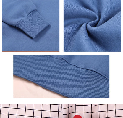 Planets In The Solar System Men Women Hoody Cartoon Crewneck