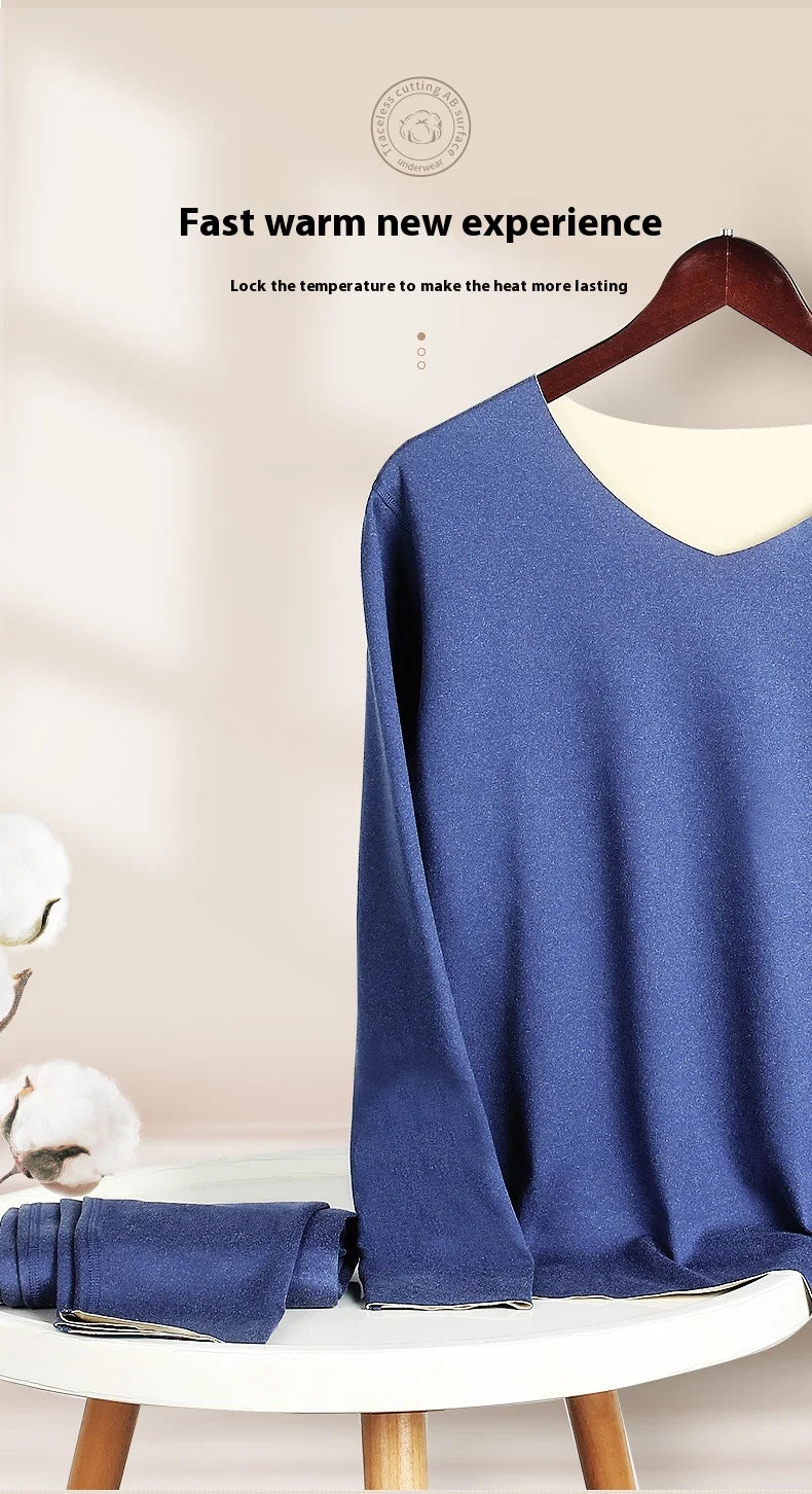 Men Double-Sided Non-marking Heating Thermal Underwear