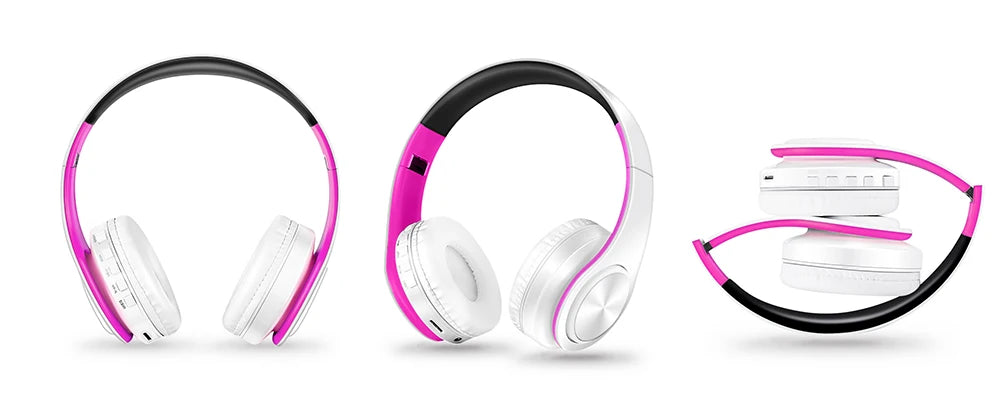 Men Gift Gold Wireless Headphones Bluetooth Earphone Stereo