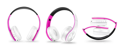 Men Gift Gold Wireless Headphones Bluetooth Earphone Stereo