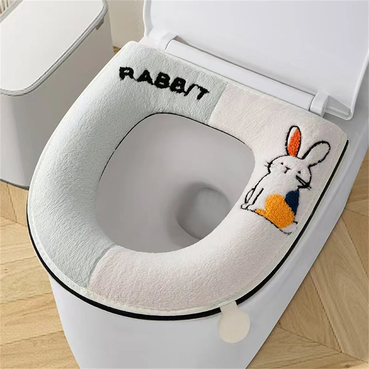 New autumn and winter home cartoon toilet cover plus