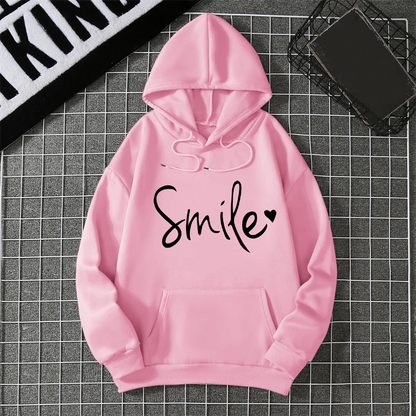 Winter New Women's Hoodie High Street Unisex style Double