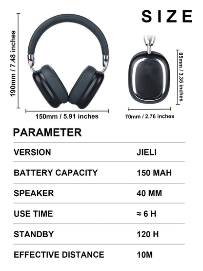 Wireless Noise-cancelling Headphones - Personalized Space Audio