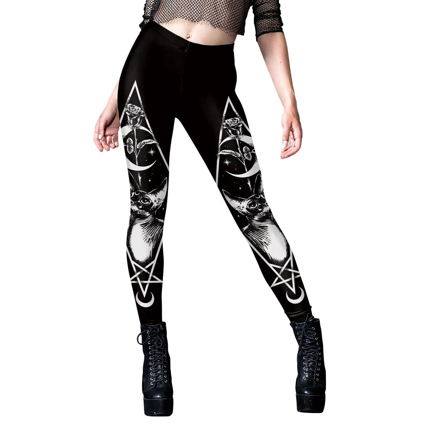 Women Push Up Fitness Legging Stretch Printed Leggings