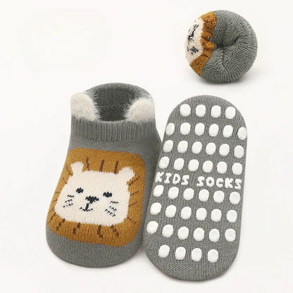 Autumn Winter Thicken Baby Toddler Thermal Socks Trampoline