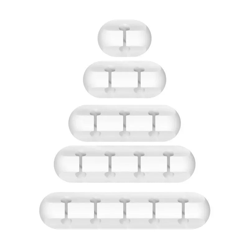 Silicone USB Cable Organizer USB Charging Cable Winder Desktop