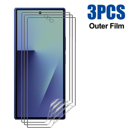 Flexible Hydrogel Film for Samsung Galaxy Z Fold 7 HD Clear