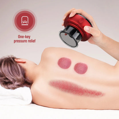 Electric Vacuum Cupping Massager Anti-Cellulite Suction Cups