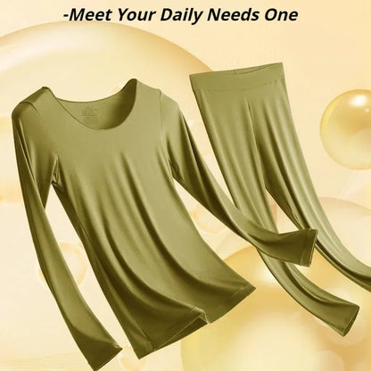 New Women's Thermal Underwear Set De Velvet Grinding