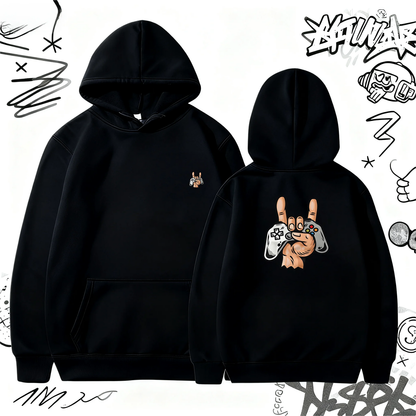 Printing Men's Women's Hoodies Spring Autumn Casual Hoodies