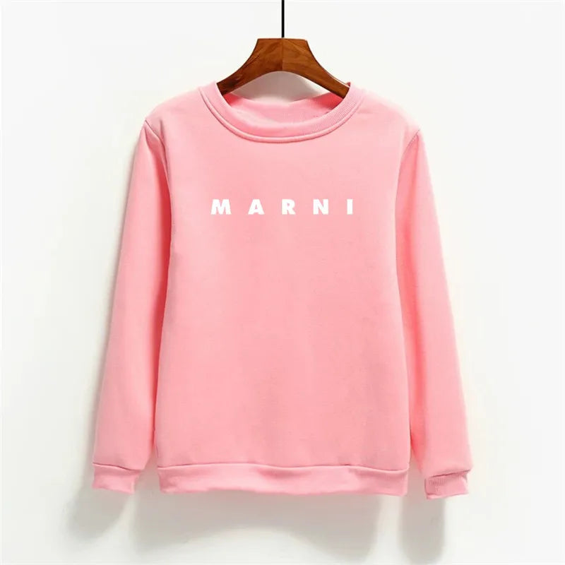 Get Off Work Happy Cat Prints Hoodies Women Winter Basics