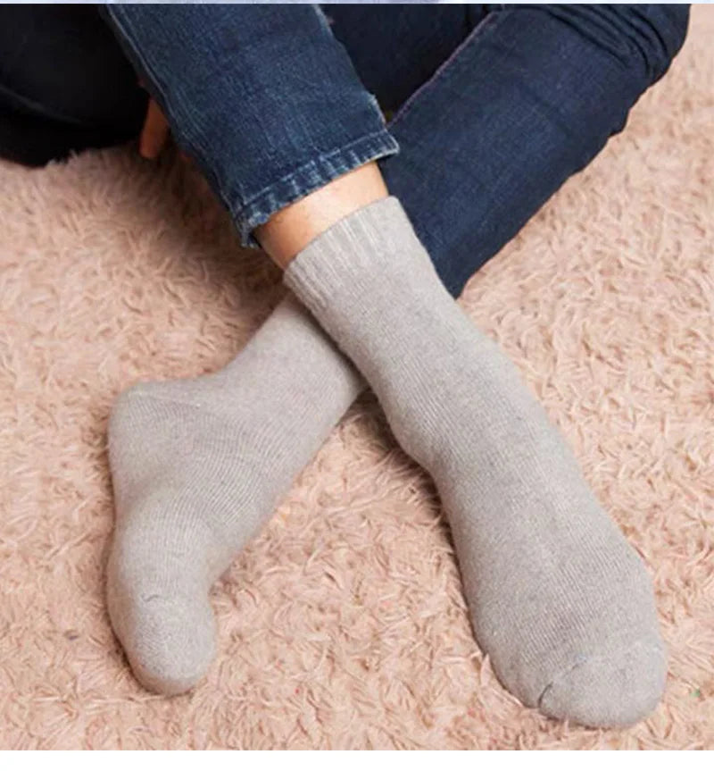 Winter Warm Women Socks Merino Wool Men Super Thicker