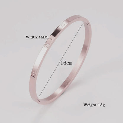 Stainless Steel Cuff Bracelets Bangles For Women Fashion