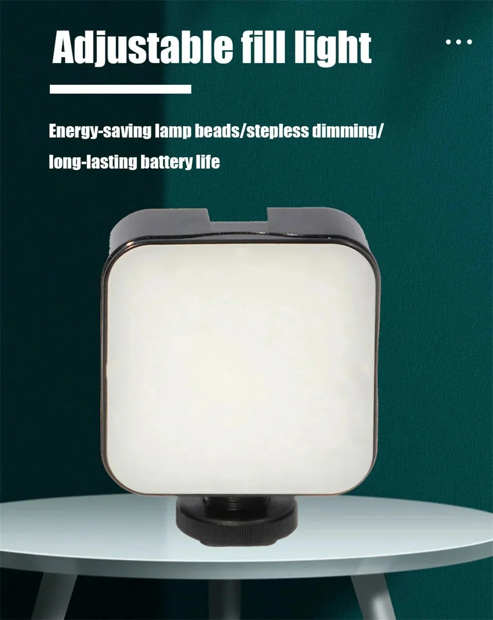 Smartphone Vlogging Kit With Tripod Phone Holder Mini Microphone