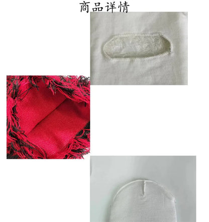 Full Face Cover Ski Mask Hat Balaclava Distressed Knitted Beanie