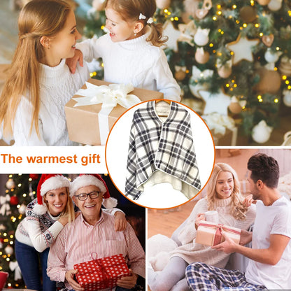 Electric Blanket Heat Settings Wearable Electric Warm Shawl