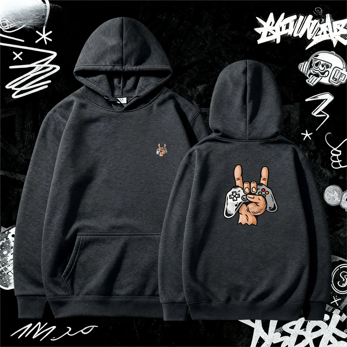 Printing Men's Women's Hoodies Spring Autumn Casual Hoodies