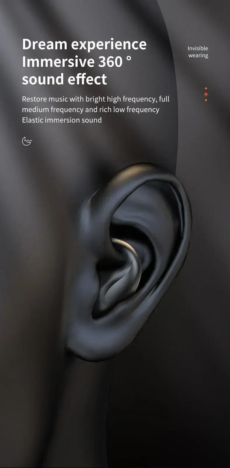 X55 TWS Mini Earpods BT5.3 Wireless Earphone IPX5 Headphones