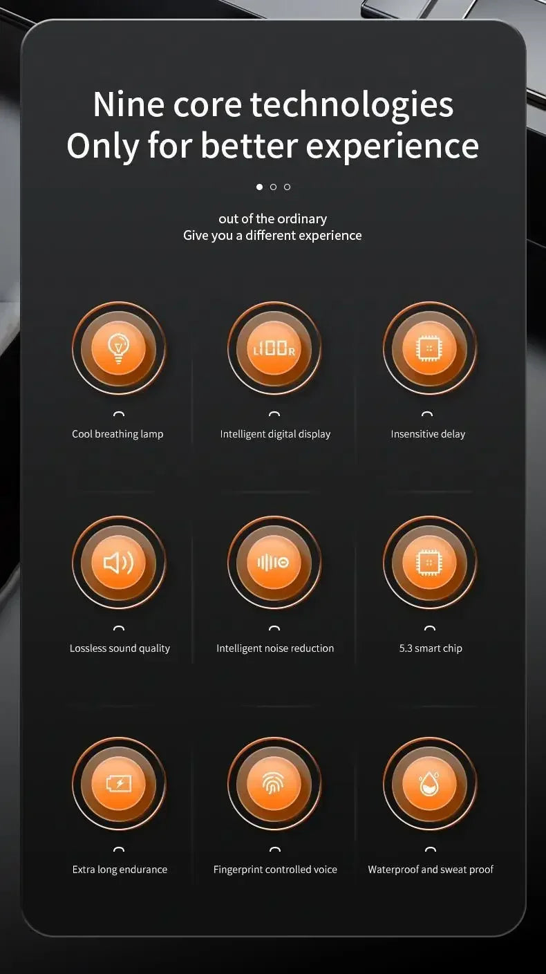 X55 TWS Mini Earpods BT5.3 Wireless Earphone IPX5 Headphones