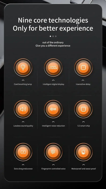 X55 TWS Mini Earpods BT5.3 Wireless Earphone IPX5 Headphones