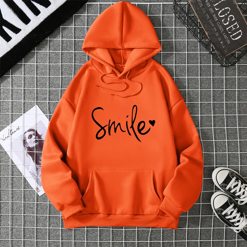 Winter New Women's Hoodie High Street Unisex style Double