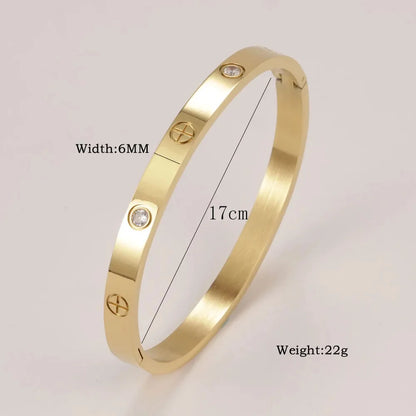 Stainless Steel Cuff Bracelets Bangles For Women Fashion