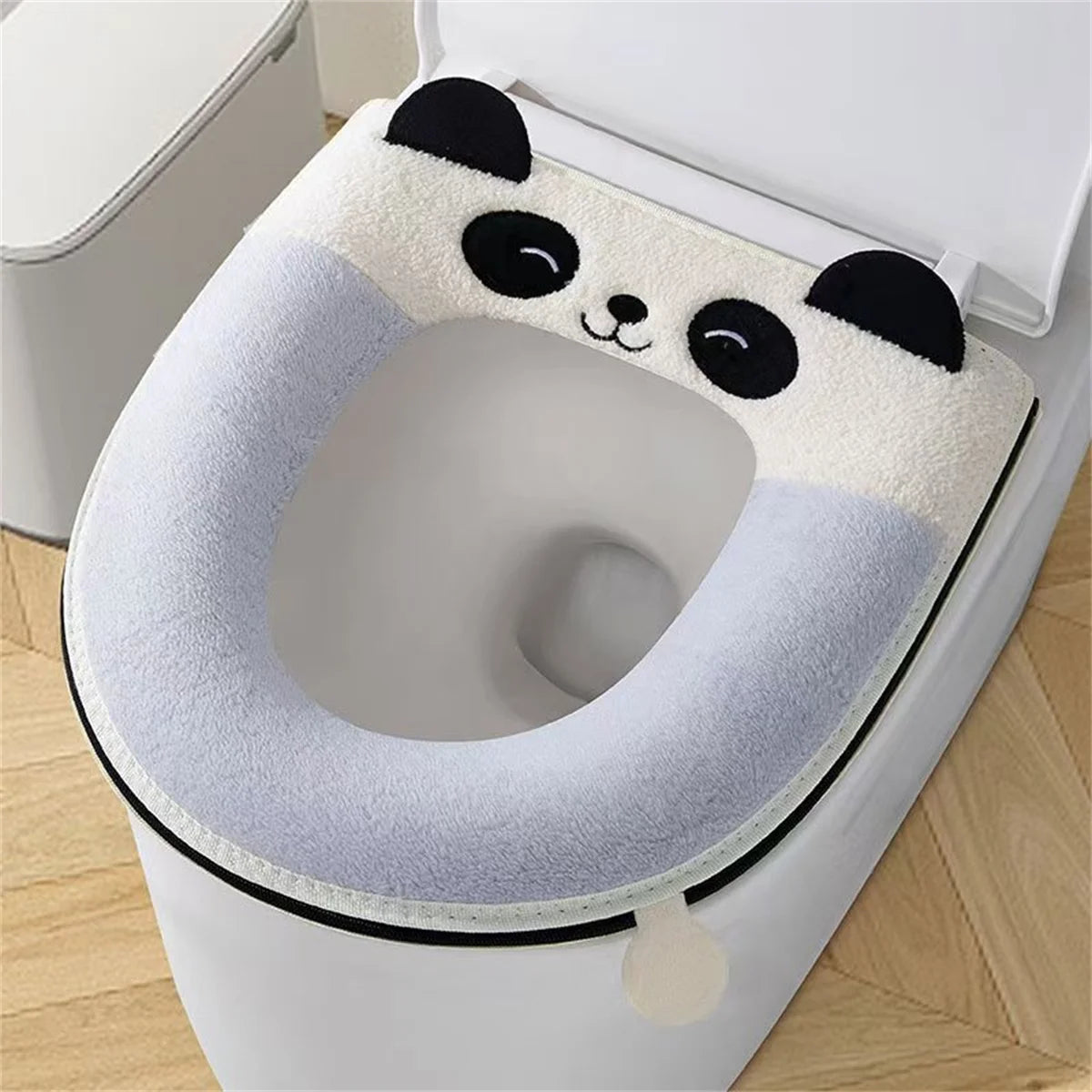 New autumn and winter home cartoon toilet cover plus