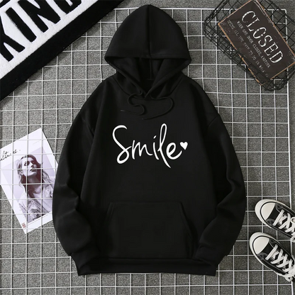 Winter New Women's Hoodie High Street Unisex style Double