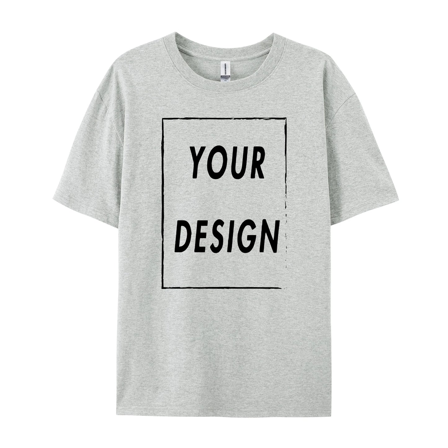 Custom Women Men Customised Printed 100% Cotton Short