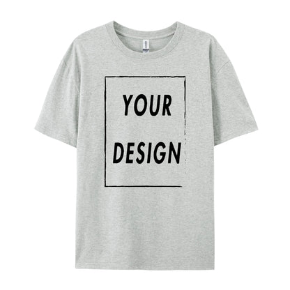 Custom Women Men Customised Printed 100% Cotton Short