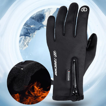USB Touch Screen Gloves Heated Motorcycle Gloves Winter Skiing