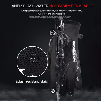 USB Touch Screen Gloves Electric Heated Hand Warmer Winter