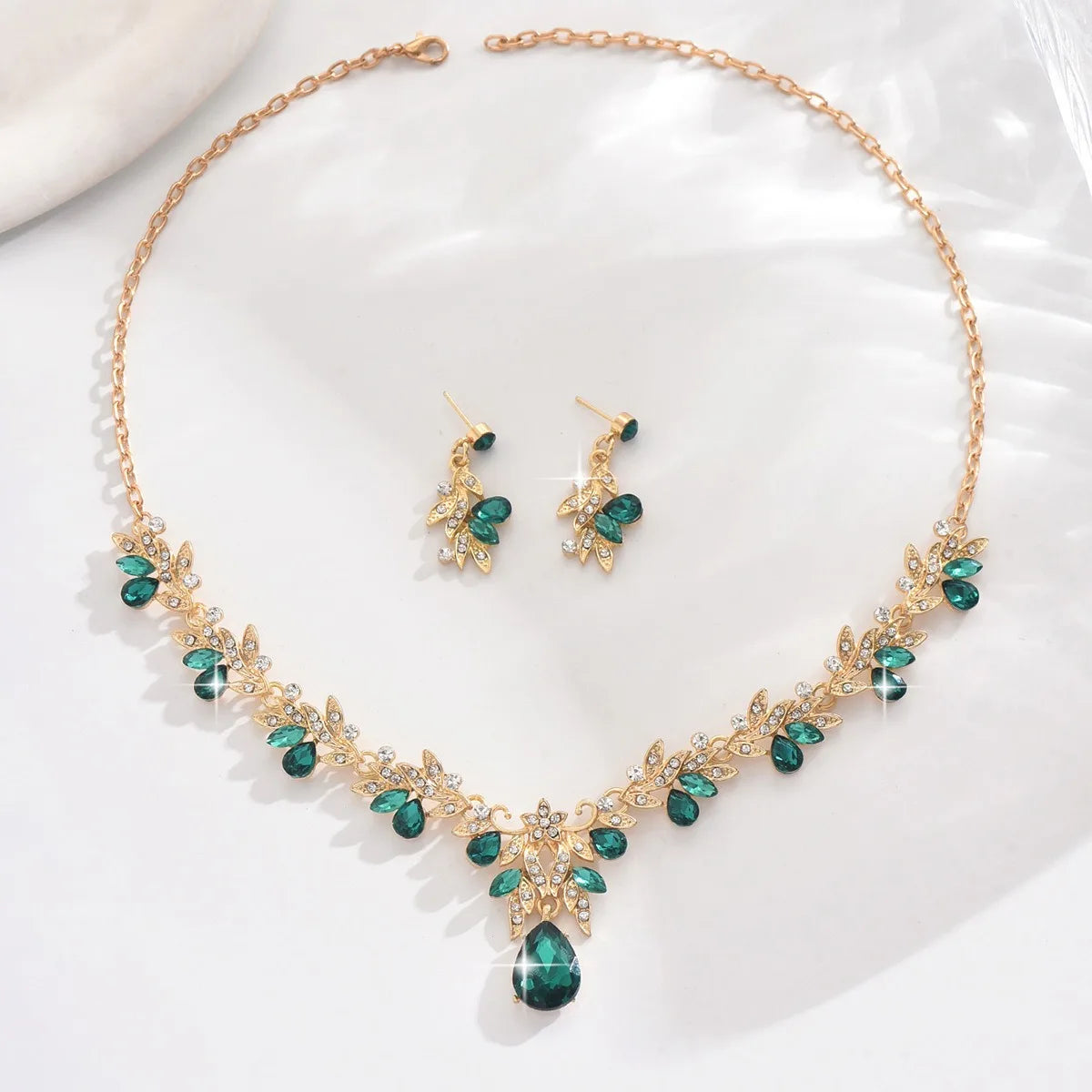 Fashion Necklace Sets for Women Waterdrop Collar Choker Necklace