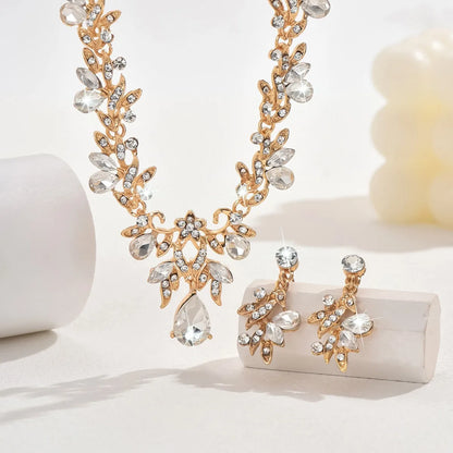 Fashion Necklace Sets for Women Waterdrop Collar Choker Necklace