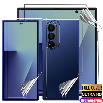 Flexible Hydrogel Film for Samsung Galaxy Z Fold 7 HD Clear