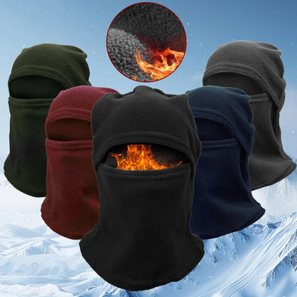 Winter Warm Outdoor Riding Full Face Mask Covers Balaclava Fleece